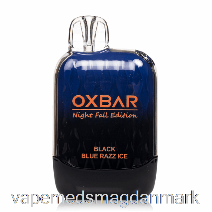 Vape Væske Oxbar G8000 Engangs Sort Blå Razz Ice